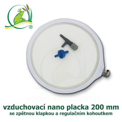 Vzduchovací nano-placka 200 mm set