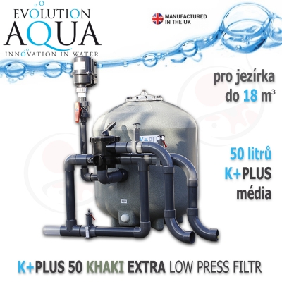 EA-K+PLUS-50 KHAKI EXTRA LOW PRESS FILTR do 18m3