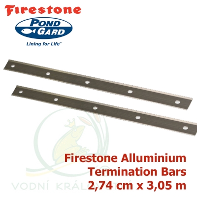 Firestone Alluminium Termination Bars 3,05 m