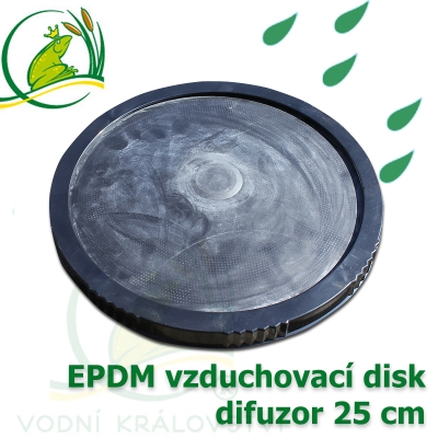 vzduchovací disk, difuzor