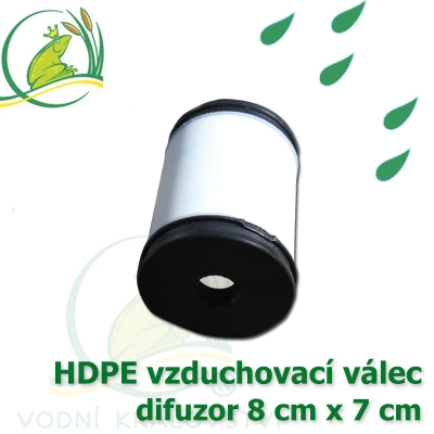 vzduchovací válce HDPE