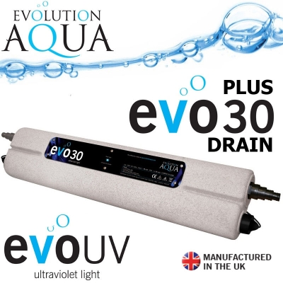 evolution aqua evo UVC 30 Watt, drain model