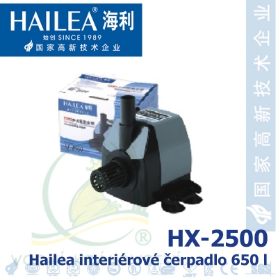 Interiérová univerzální čerpadla Hailea HX-2500