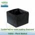 Textilní koš na vodní rostliny čtvercový 25cm x 25cm x 20cm - Velda Plant Basket