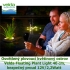 Osvětlený plovoucí květinový ostrov - Velda Floating Plant Light 40 cm, 12V/2,2Watt