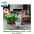 Dekorativní venkovní košík pro rostliny s uchy, šedivá-světle zelená, průměr 40cm, obsah 15l - Velda Colour Pond