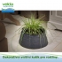 Dekorativní vnitřní košík pro rostliny, denim, průměr 30cm, obsah 5l - Velda Trendy Pond indoor denim