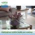 Dekorativní vnitřní košík pro rostliny, natural, průměr 40cm, obsah 15l - Velda Trendy Pond indoor denim