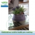Dekorativní vnitřní košík pro rostliny, fialový, průměr 30cm, obsah 5l - Velda Trendy Pond indoor denim