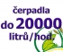 výkon do 20.000 litrů/h