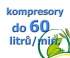 kompresory, výkon do 60  l/min.